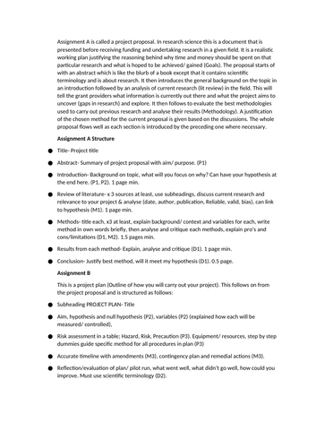 unit 6 assignment 1 applied science