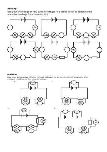 Electricity Sequence of Lessons | Teaching Resources