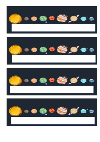 Space sequence of Lessons | Teaching Resources