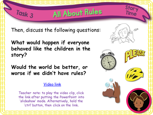 Rules - KS1 PSHE | Teaching Resources