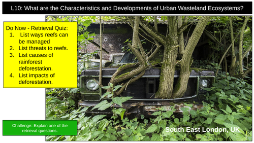 Urban Ecosystems AQA