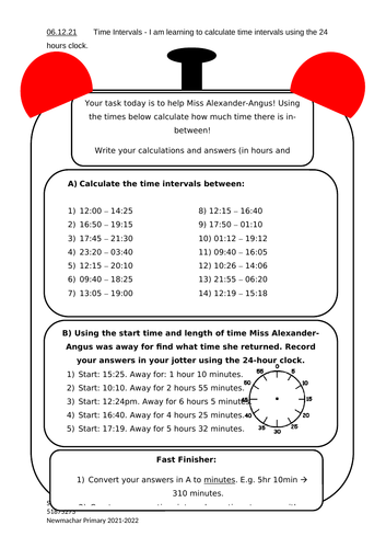 time-intervals-worksheet-teaching-resources