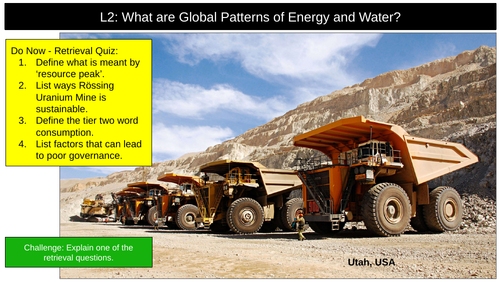 Patterns Energy Water AQA