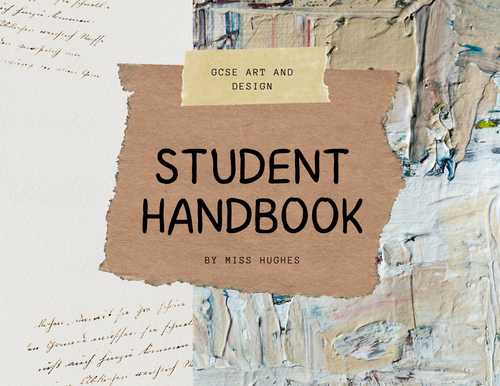 GCSE Art and Design Student Handbook | Teaching Resources