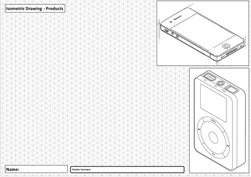 Isometric Drawing - Products