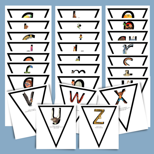 Read Write Inc Alphabet Bunting - RWI Displays | Teaching Resources
