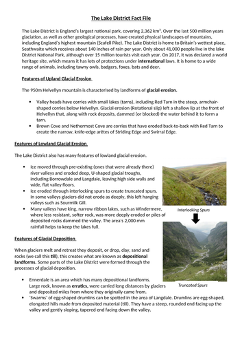 lake district case study a level geography