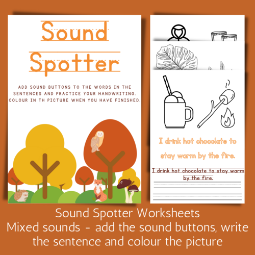 Autumn KS1 Phonics Activity Pack 20 Pages/6 Activities Adapted to