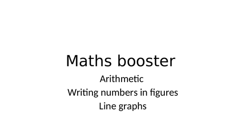 Year 5 summer Maths revision powerpoint