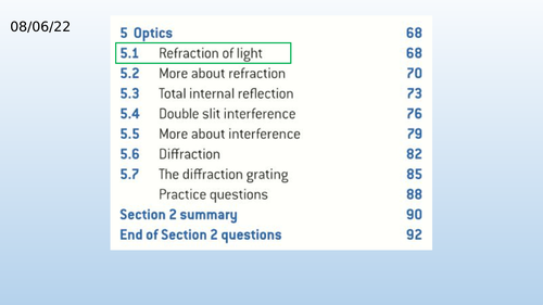 AQA AS PHYSICS C5 OPTICS (FULL CHAPTER SLIDES) | Teaching Resources