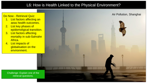 Health Physical Environment AQA