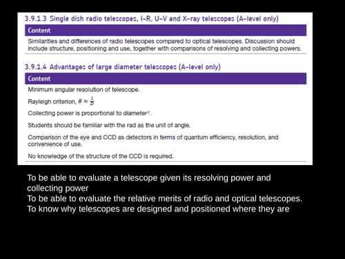 Lesson 4 - Comparing Telescopes and Hipparcos Scale