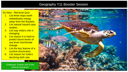 Edexcel Geography Revision Independent