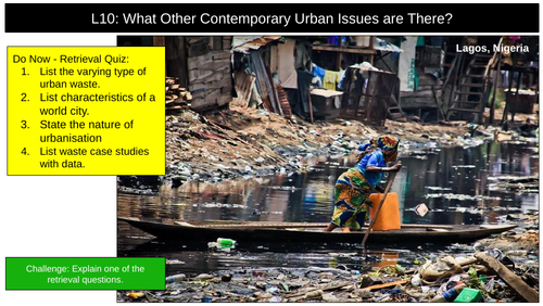 Urban Issues AQA