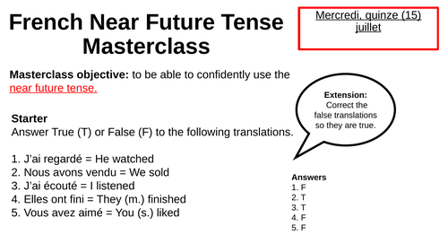 french-near-future-tense-masterclass-teaching-resources
