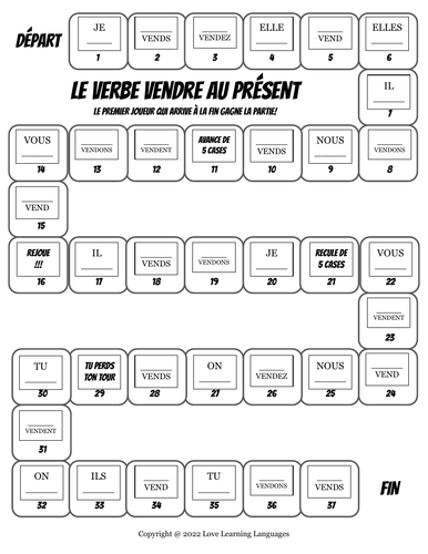 conjugate-vendre-present-tense-french-conjugation-board-game