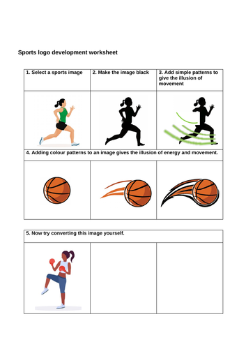 Sports logo developement | Teaching Resources