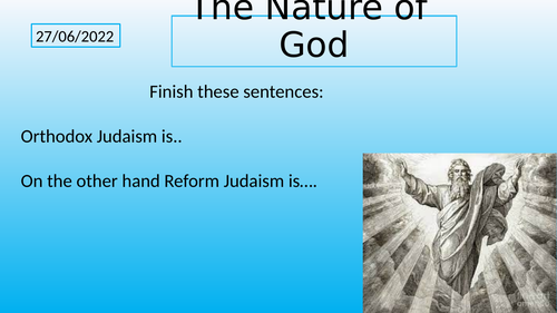 Nature of the Almighty in Judaism