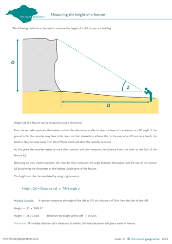 how-to-measure-the-height-of-a-feature-teaching-resources