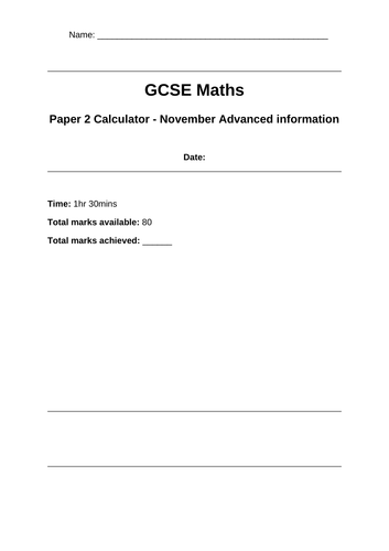 predicted-paper-2-gcse-maths-nov-2022-advanced-info-teaching