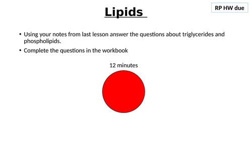 A-Level AQA Biology - Emulsion Test