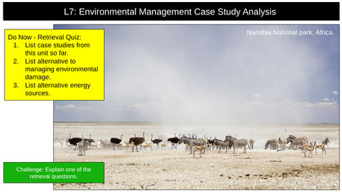 Environmental Management Case Study Cambridge International