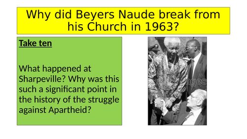 What happened to Beyers Naude?