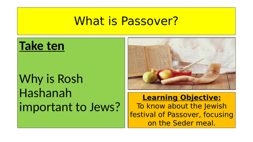 What is Passover/Pesach?