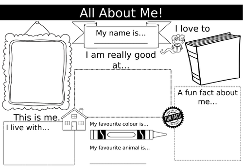 All About Me Mat | Teaching Resources