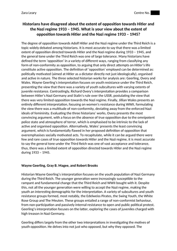 a-level-history-edexcel-coursework-a-exemplar-teaching-resources