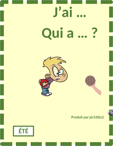 t-summer-in-french-j-ai-qui-a-teaching-resources