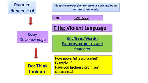 ‘The Prince of Mist’ AQA English Language. Year 7 – KS3 Skills ...