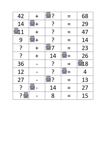 missing-number-game-teaching-resources