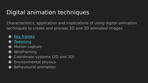 BTEC Level 3 Unit 11: Digital Graphics and Animation - Learning Aim A  Complete | Teaching Resources