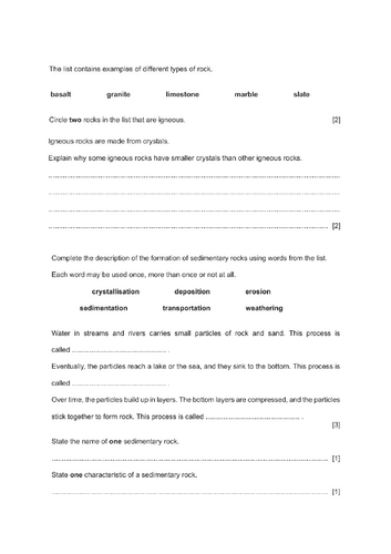 Formation of Rock Types and Identifying Rocks - Cambridge Environmental Management