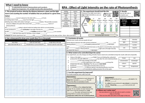 RPA Photosynthesis [pondweed]