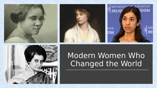 Modern Women who Changed the World