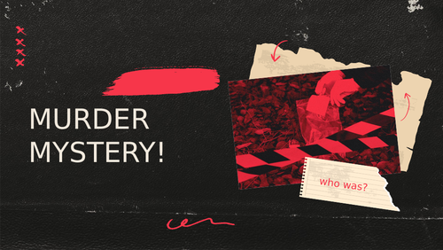 Romeo and Juliet Murder Mystery | Teaching Resources