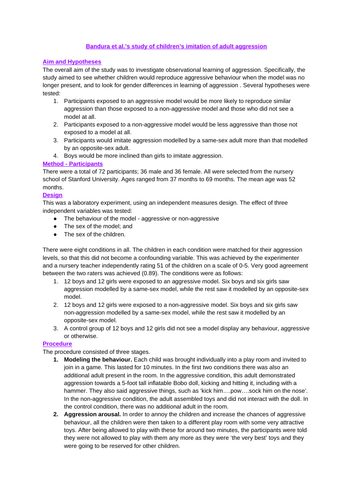 OCR Psychology Core Studies | Teaching Resources