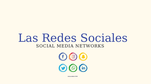 Theme 1 | GCSE Spanish | Social media | Teaching Resources