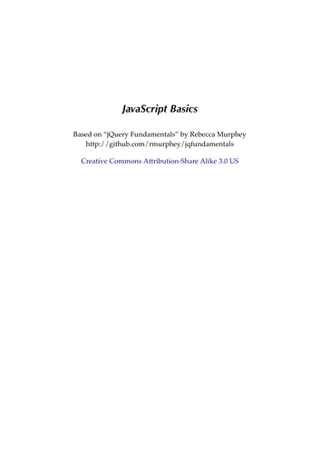 Javascript for Beginners | Teaching Resources