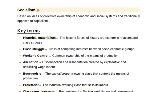 socialism essay a level politics