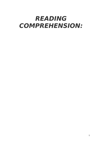 Qatar Reading Comprehension SATs style UKS2 Y5/6 | Teaching Resources
