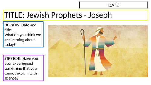 KS3 - Judaism // Joseph 2021