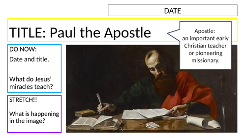 KS3 - Christianity // St Paul the Apostle