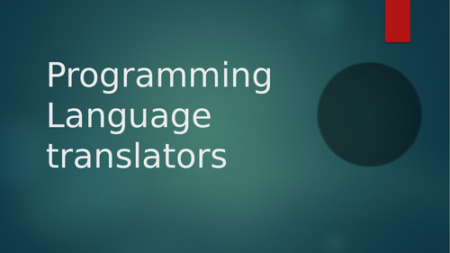 Translators (A Level) | Teaching Resources