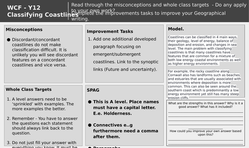 Edexcel A Level Geography - Coastal Landscapes & Change EQ1 Lessons ...