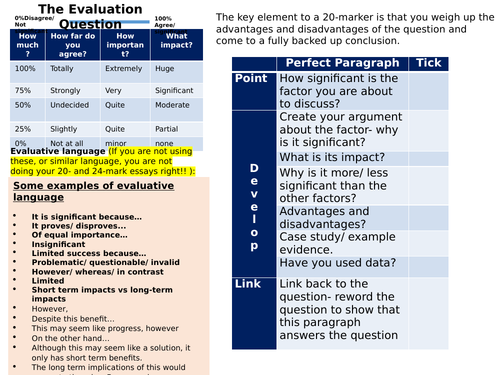 Edexcel A level Geography - Coastal Landscapes & Change - Revison Pack ...