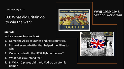 World War II | Teaching Resources