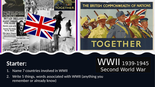 World War Ii Teaching Resources